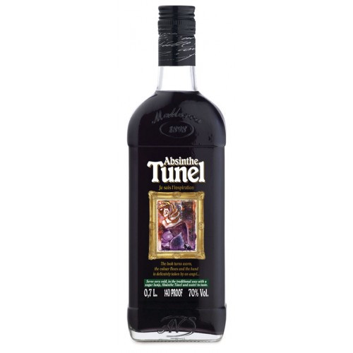 Absinthe Black Tunel 0,7l 80%