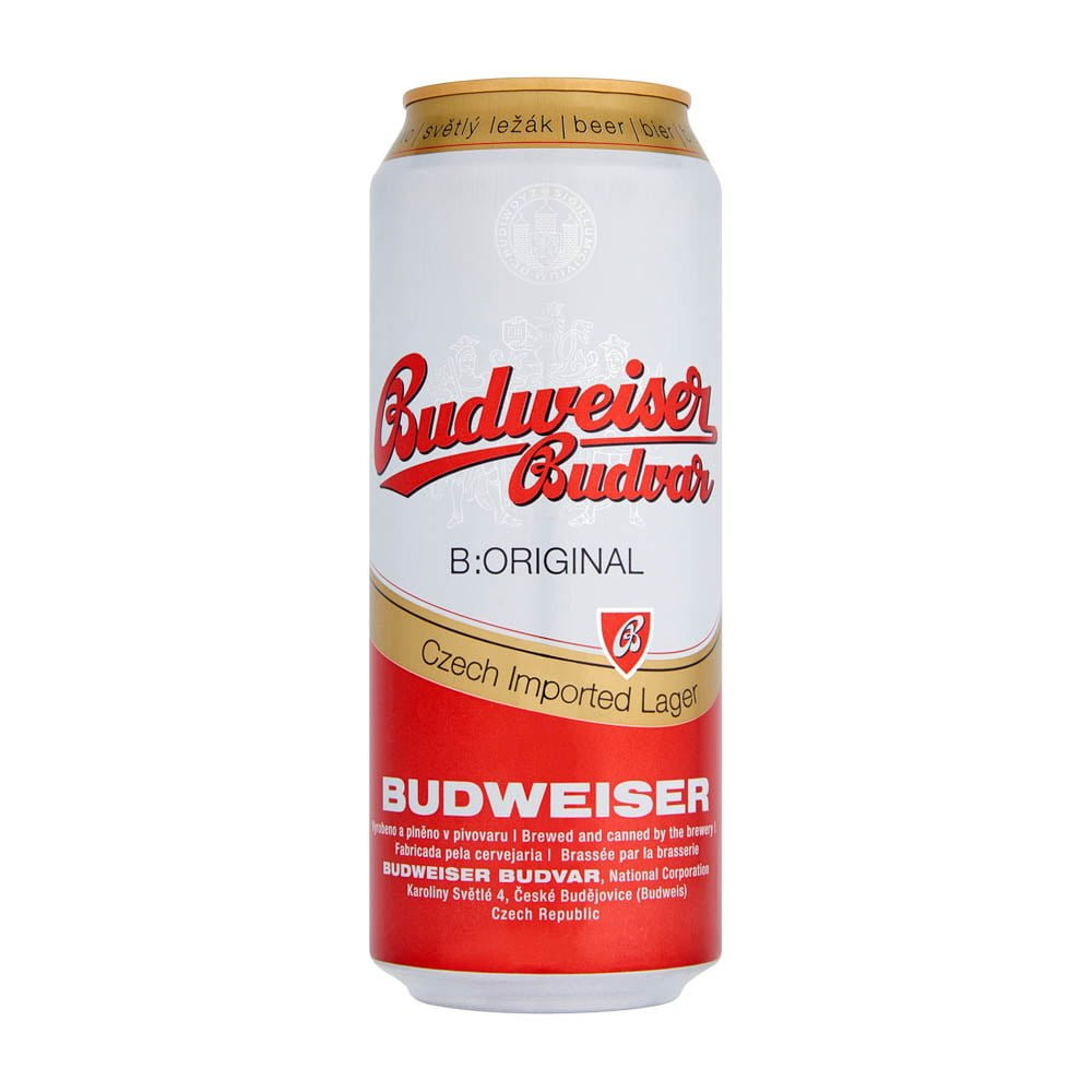 Budweiser Premium Lager 0.5l dobozos