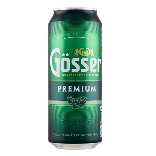 Gösser 0.5l dobozos sör