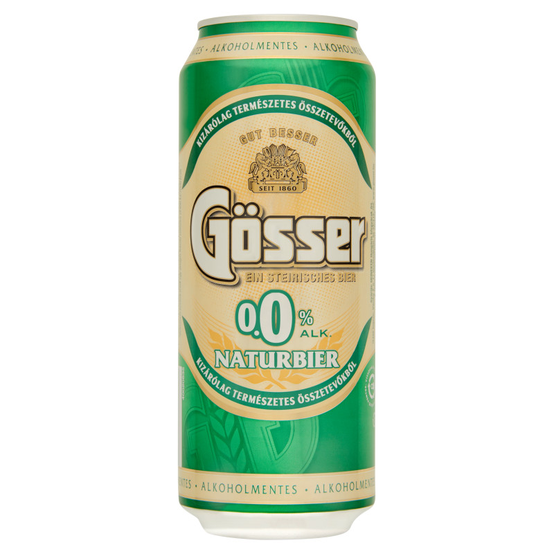 Gösser N.Z. alkm. 0.5l dob.