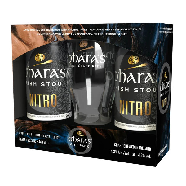 O'Hara'S N.Irish St.DD. 4.3% 2x0.44l+Po