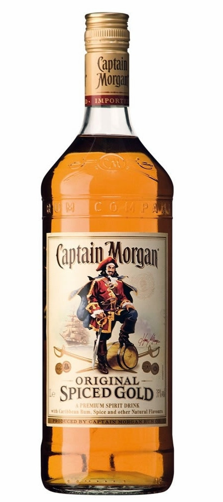 CAPTAIN MORGAN SPICED RUM 35% 1L