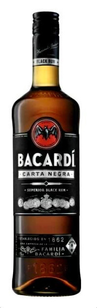 Bacardi Negra/Black Rum 0.7l DRS