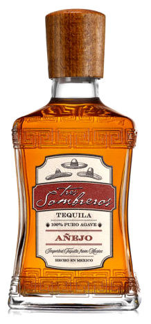 Tres Sombreros Anejo 100% Agave 0.7l