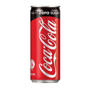 Coke ZERO 0.33l dobozos DRS