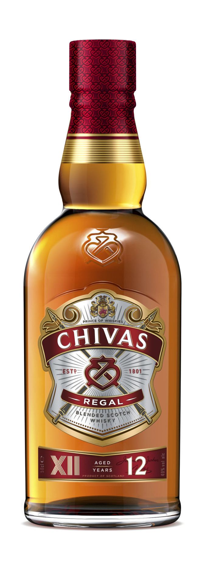 Chivas Regal 12 éves Skót Blended Whisky 0.5l DRS