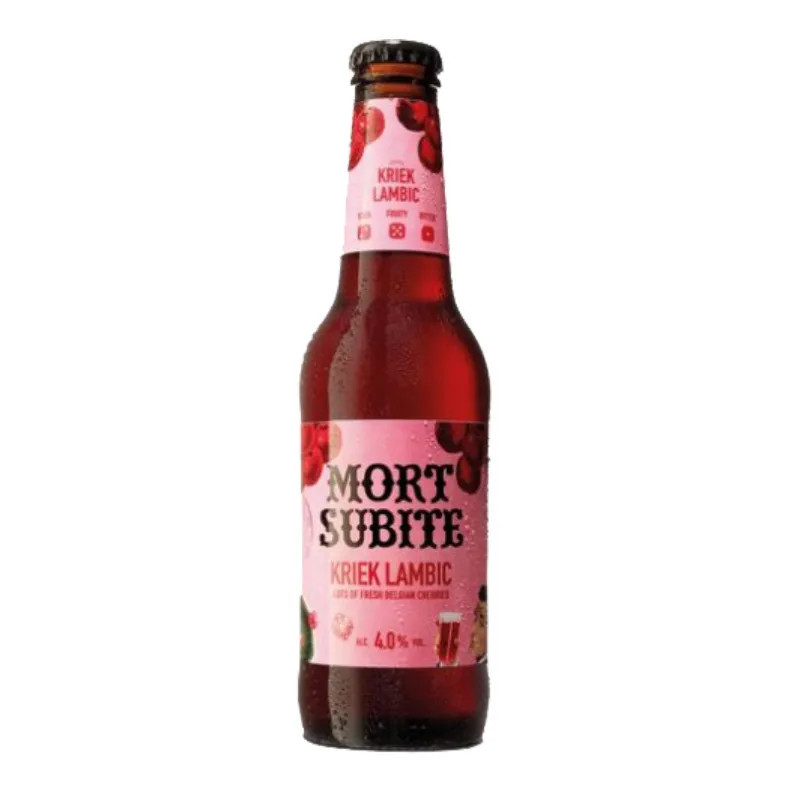 Mort Subite Kriek 0.25l üveges sör DRS