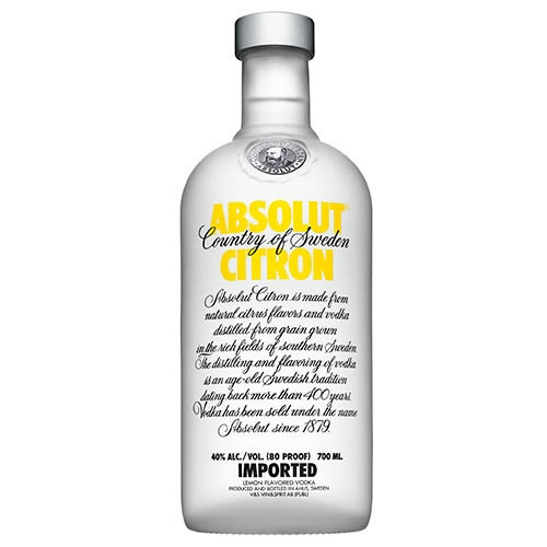 Absolut Vodka Citron 0.7l DRS