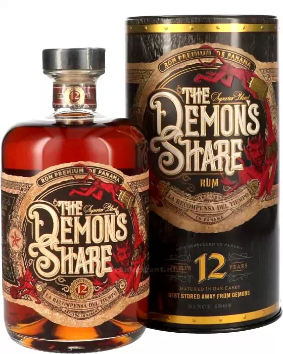 The Demons Share 12 éves Rum 0.7l DRS