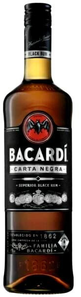 Bacardi Negra/Black Rum 1l DRS