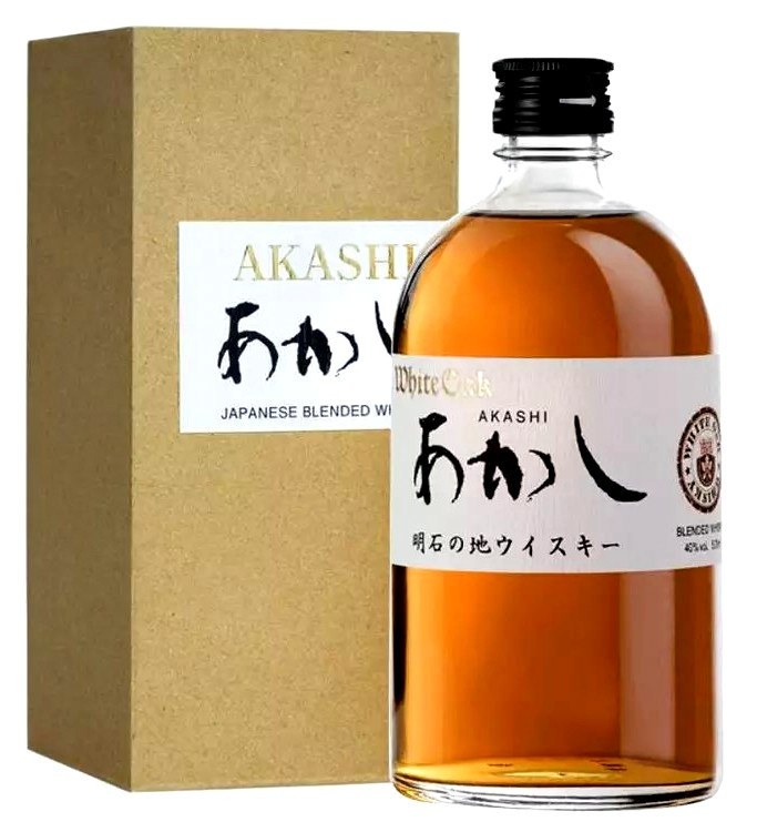 Akashi White Oak Red Blended Japán Whisky 0,5l