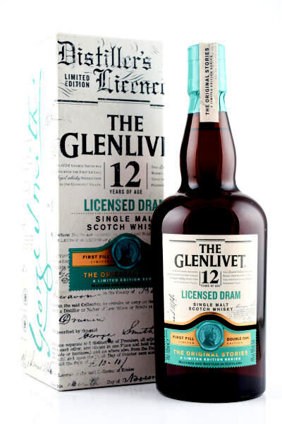 Glenlivet 12 éves Licensed Dram Edition Whisky 0.7l