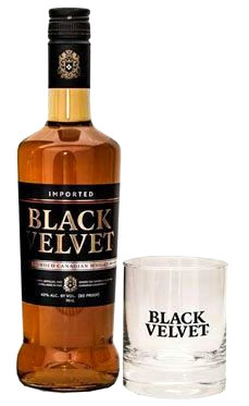 Black Velvet Kanadai Whisky 0.7l +pohár DRS