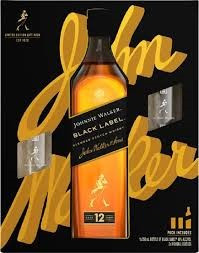 Johnnie Walker Black Label Skót Whisky 0.7l +pohár DRS