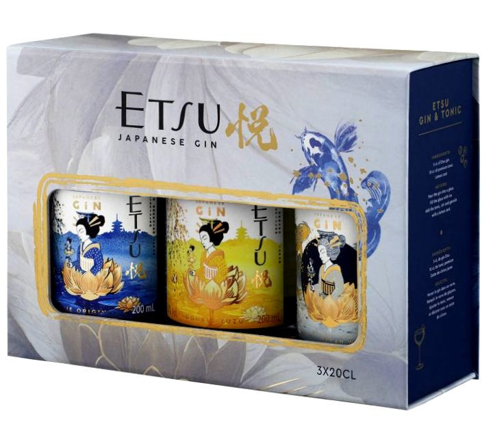 Etsu Gin szett 3 x 0.2l