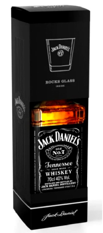 Jack Daniel's Amerikai Whiskey 0.7l + pohár DRS