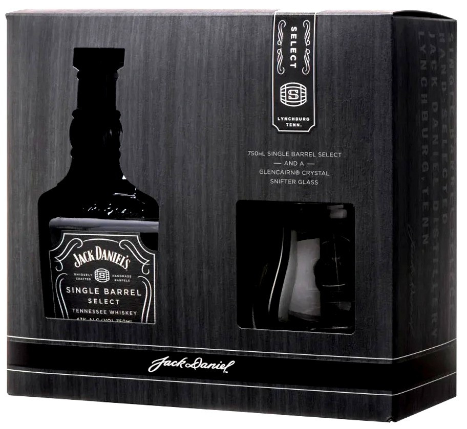 Jack Daniel's Single Barrel Whiskey +pohár 0.7l