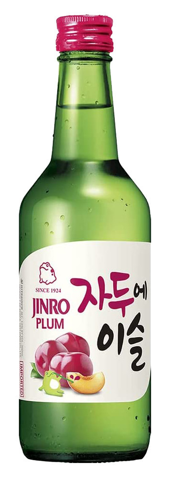 Soju Plum Jinro Koreai Párlat 0.35l DRS