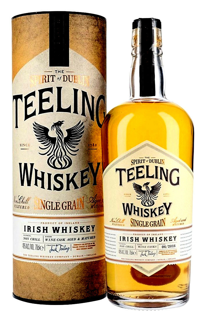 Teeling Single Grain Ír Whiskey 0.7l DRS