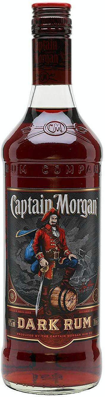 Captain Morgan Dark Rum 0.7l DRS