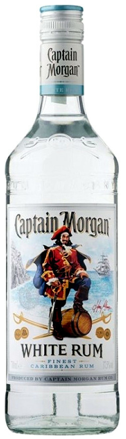 Captain Morgan White Rum 0.7l DRS