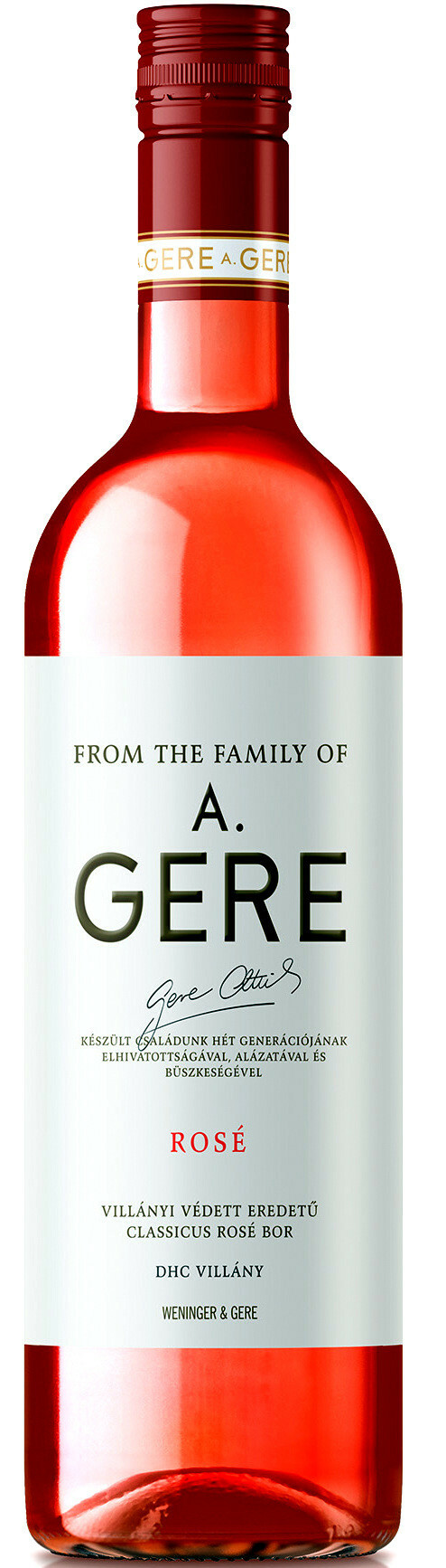 Gere Attila Rosé 0.75l DRS