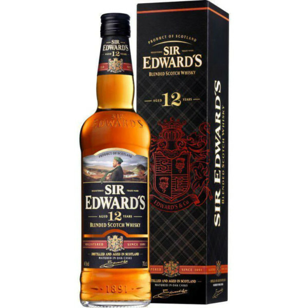 Sir Edwards 12 éves Skót Whisky 0.7l DRS