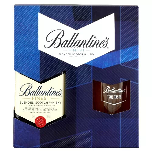 Ballantine's Skót Belnded Whisky 0.7l + pohár DRS