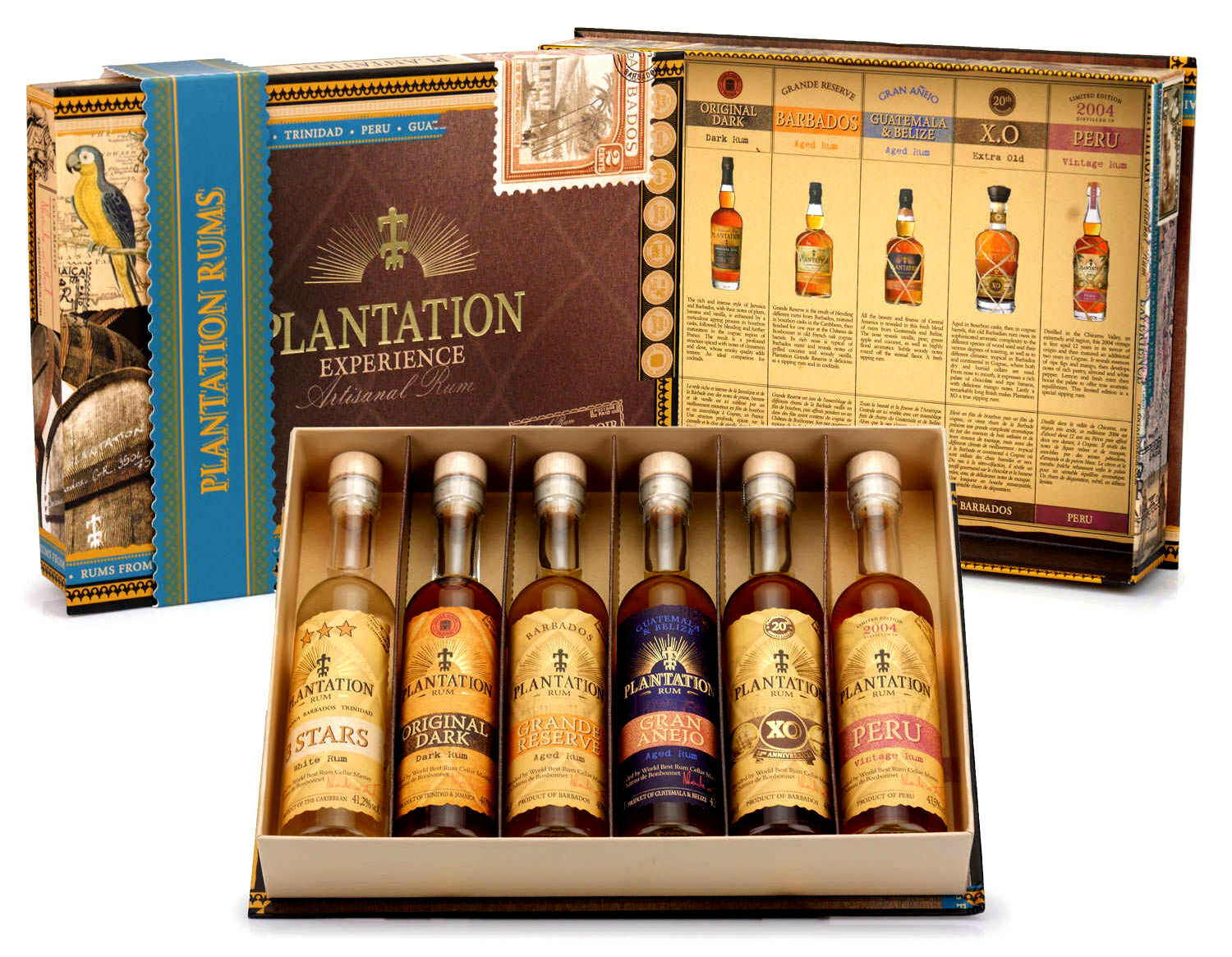 Plantation Experience Pack Rum válogatás (6*0.1l)