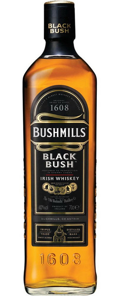 Bushmill's Black Bush Ír Whyskey 0.7l DRS