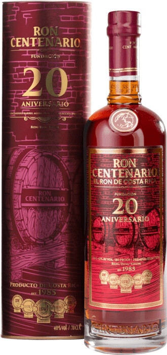 Ron Centenario 20 éves Fundación Rum 0.7l DRS