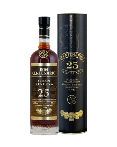 Centenario 25 éves Gran Reserva Rum 0.7l DRS