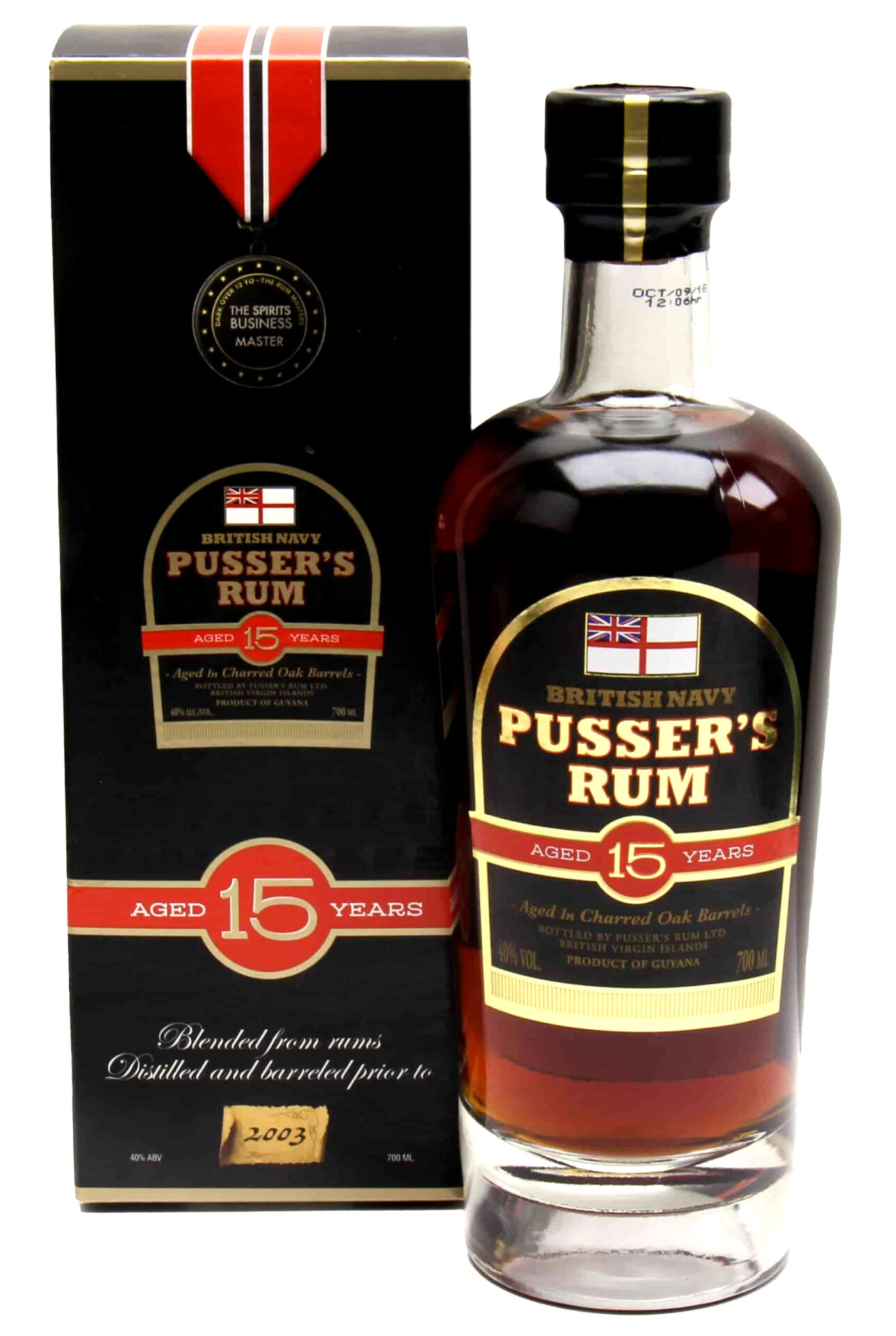 Pusser's 15 éves Rum 0.7l